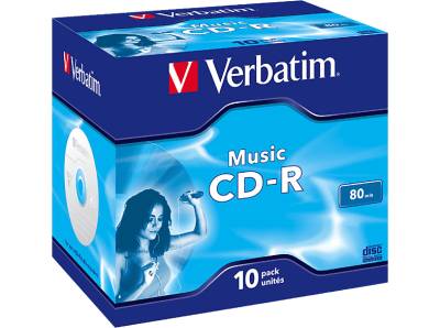 VERBATIM 43365 CD-R 10er Jewelcase von VERBATIM