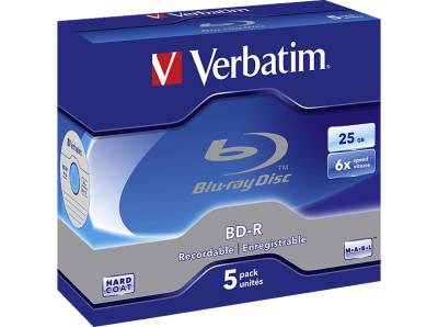 VERBATIM 43715 BD-R Single 6X 25GB Rohling von VERBATIM