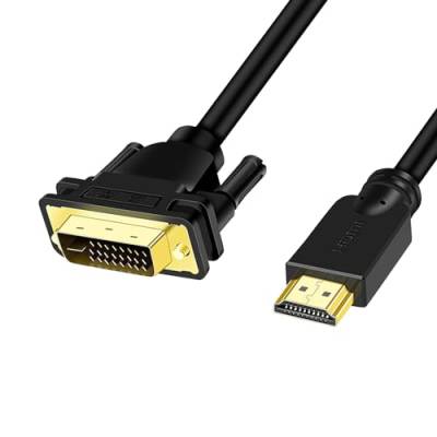 VIEVRE DVI auf HDMI,HDMI auf DVI,HDMI DVI Adapter Kabel 1,5m,DVI HDMI Adapter 4K,DVI-HDMI-Adapter,DVI auf HDMI Adapter,HDMI auf DVI Adapter für PC,Monitor,Projektor,Computer von VIEVRE