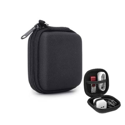 VIEVRE Kopfhörer Tasche, Kopfhörer Case, Kopfhörer Hülle, Aufbewahrungstasche Klein, Aufbewahrungstasche mit Reißverschluss für Kopfhörer, Earbuds Bluetooth U Disk Sd-Karten von VIEVRE