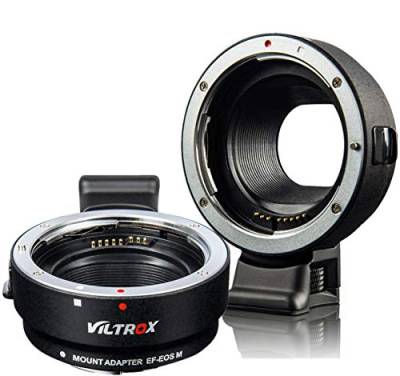 VILTROX EF-EOS M Objektiv Adapter Elektronischer Autofokus EF-M Adapter AF Objektiv Mount Konverter für Canon EOS EF/EF-S Objektiv auf Canon EOS M Mount Kamera EOS M100 M50 M2 M3 M10 M6 M5 II M200 von VILTROX