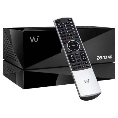 VU+ Plus Zero 4K BT DVB-C/T2 Kabel Receiver inkl. PVR-Kit (UHD Linux HbbTV LAN) von VU+