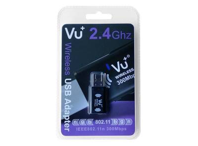 VU+ VU+® Wireless USB Adapter 300 Mbps incl. WPS Setup Tuner von VU+