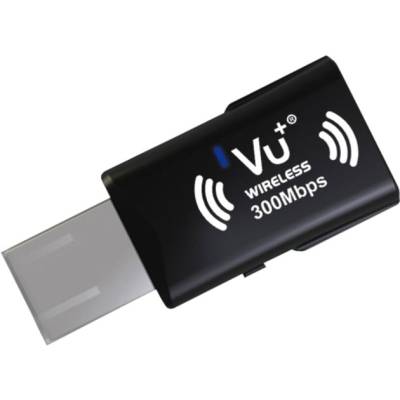 Wireless USB Adapter 300 Mbps incl. WPS Setup, WLAN-Adapter von VU+
