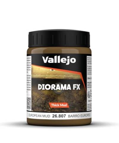 Vallejo (Verwitterung Effekte 200 ml – Europäischen Dick Mud von Vallejo