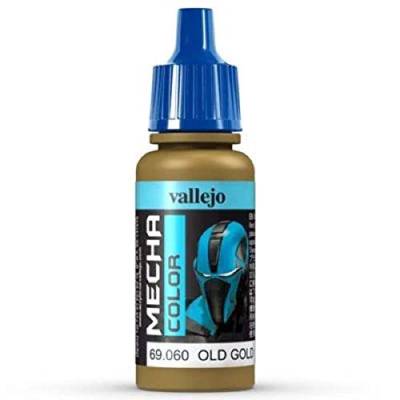 Vallejo AV Mecha Acryl-Farbe für Airbrush, 17 ml Altgold von Vallejo