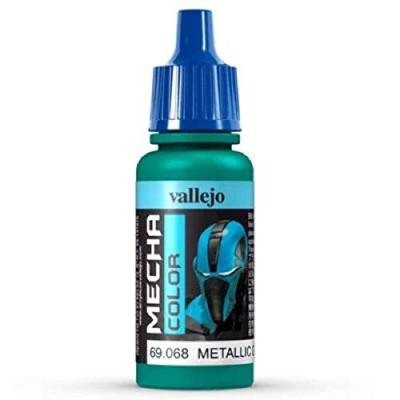 Vallejo AV Mecha Acryl-Farbe für Airbrush, 17 ml grün-metallic von Vallejo