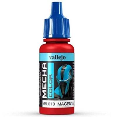 Vallejo AV Mecha Acryl-Farbe für Airbrush, 17 ml magenta von Vallejo