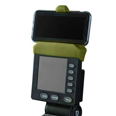 Telefonhalter für PM5 Monitore von Concept 2 Rower, SkiErg und BikeErg - Silikon-Smartphone-Halterung kompatibel mit Concept 2 Rudergerät Ideales Ruderzubehör von Vapor Fitness