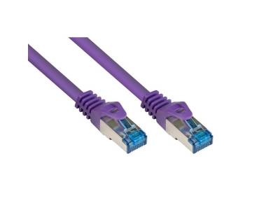 VARIA 8060-H100V - Patchkabel Cat.6a, S/FTP, 10m, violett LAN-Kabel, (1000,00 cm) von Varia