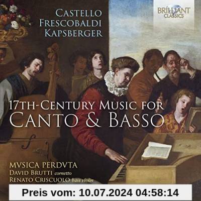 17th Century Music for Canto & Basso von Various