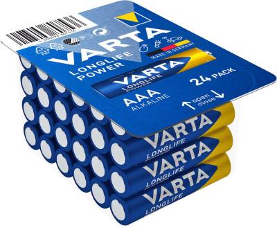 VARTA Alkaline Batterie Longlife Power BIG BOX, Micro AAA von Varta