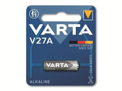 VARTA Batterie Alkaline, LR27, V27A, 12V, Electronics, 1 Stück von Varta