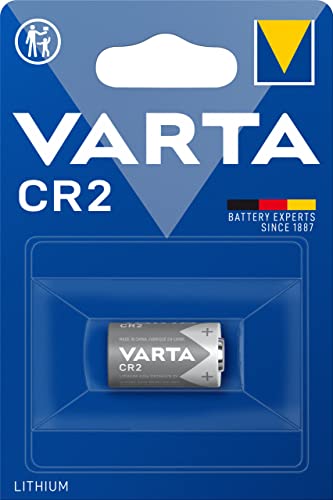 VARTA Batterien CR2 Lithium Rundzelle, 1 Stück, 3V, Spezialbatterien für elektronische Kleingeräte, mit langanhaltender, höchster Leistung von Varta