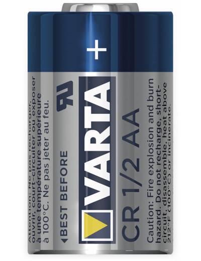 VARTA Lithium-Batterie CR1/2AA, 3 V-, 950 mAh von Varta