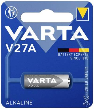 Varta ALKALINE Special V27A Bli 1 Spezial-Batterie 27A Alkali-Mangan 12V 19 mAh von Varta