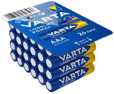 Varta LONGLIFE Power AAA Big Box 24 Micro (AAA)-Batterie Alkali-Mangan 1.5V 24St. von Varta