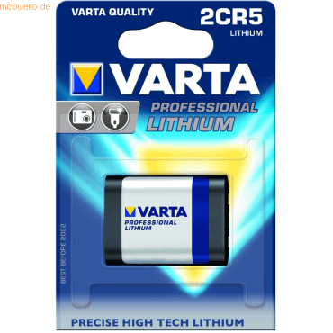 Varta Photobatterie Professional Lithium 2CR05 6V 1600mAh von Varta