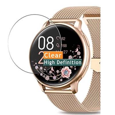 Vaxson 3 Stück Schutzfolie kompatibel mit RUXINGX G35 1.32" Smart Watch smartwatch Display folie folien Displayschutzfolie （ nicht Panzer Schutz Glas folie SchutzGlas nicht PanzerGlas ） von Vaxson