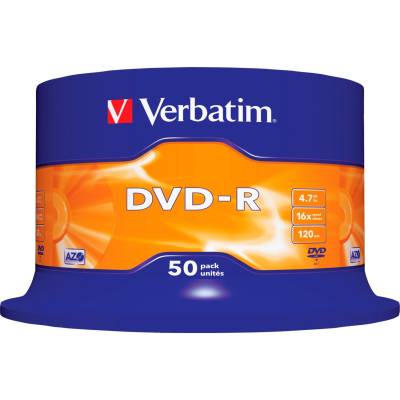 DVD-R 4,7 GB, DVD-Rohlinge von Verbatim