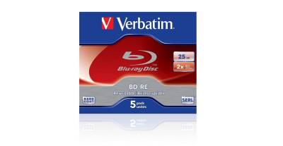 Verbatim Blu-ray-Rohling Blu-Ray BD-RE SL 25GB von Verbatim