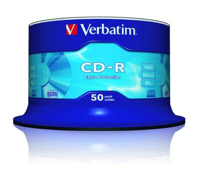 Verbatim CD-R 700MB 52x 50er Spindel von Verbatim