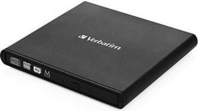 Verbatim Slimline CD/DVD - Schwarz - Horizontal - Notebook - DVD-RW - USB 2.0 - CD - CD-R - CD-RW - DVD - DVD+R - DVD+R DL - DVD+RW - DVD-R - DVD-R DL - DVD-RAM - DVD-ROM (98938) von Verbatim