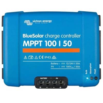 Victron Energy BlueSolar MPPT 100V 50 Amp 12/24-Volt Solar Laderegler von Victron Energy