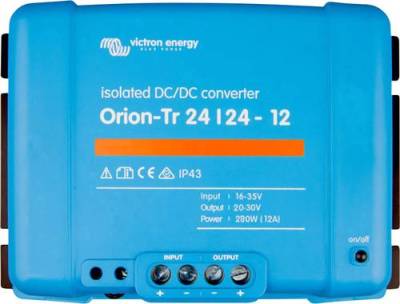 Victron Energy Orion-Tr 24/24-12A DC/DC-Wandler 24 V/DC - 24 V/DC/12A 280W von Victron Energy