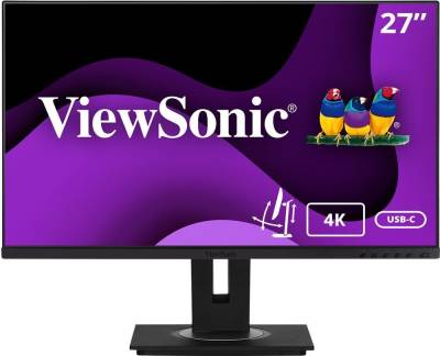 Viewsonic VG2756-4K Computerbildschirm 68,6 cm (27 ) 3840 x 2160 Pixel 4K Ultra HD Schwarz [Energieklasse F] (VG2756-4K) von Viewsonic