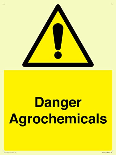 Danger Agrochemicals Schild – 300 x 400 mm – A3P von Viking Signs