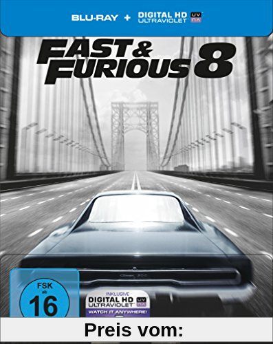 Fast & Furious 8 - Limited Steelbook-Edition [Blu-ray] [Limited Edition] von Vin Diesel