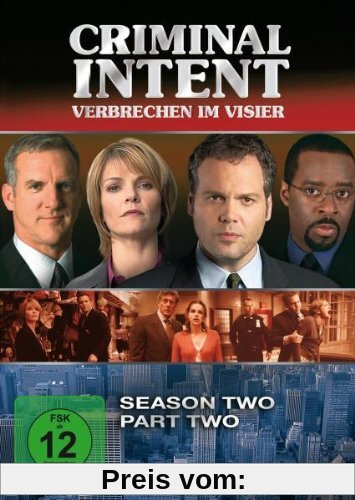 Criminal Intent - Verbrechen im Visier, Season Two, Part Two (3 DVDs) von Vincent D'Onofrio