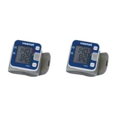 visomat handy - Blutdruckmessgerät Handgelenk, validierte Messgenauigkeit, Hersteller mit über 40 Jahren Erfahrung in der Blutdruckmessung (Packung mit 2) von Visomat