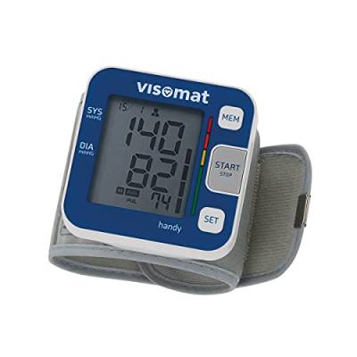 visomat handy - Blutdruckmessgerät Handgelenk, validierte Messgenauigkeit, Hersteller mit über 40 Jahren Erfahrung in der Blutdruckmessung von Visomat
