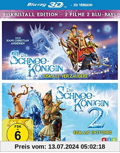 Die Schneekönigin 3D 1+2 - Box [2 Blu-rays 3D] von Vladlen Barbe