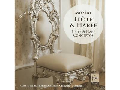 Coles, Yoshino, Menuhin, Eco - Mozart: Flöte & Harfe (CD) von WARNER CLA
