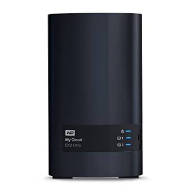 WD 4TB My Cloud EX2 Ultra 2-bay NAS - Network Attached Storage RAID, file sync, streaming, media server, with WD Red drives, HDD von WD