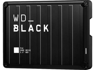 WD _BLACK™ P10 Game Drive 4 TB, 2,5 Zoll, Gaming-Festplatte, Schwarz von WD