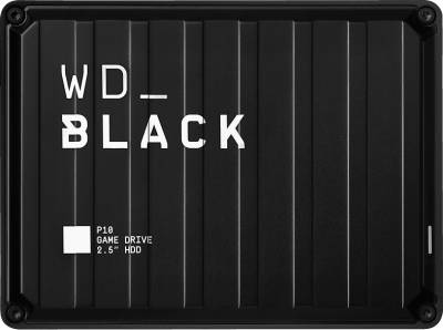 WD_BLACK™ P10 Game Drive 5 TB, 2,5 Zoll, Gaming-Festplatte, Schwarz von WD