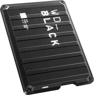 WD Black P10 Game Drive 4TB Externe Festplatte 6.35cm (2.5 Zoll) USB 3.2 Gen 1 Schwarz WDBA3A0040BBK von WD