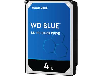 WD Blue™ Festplatte, 4 TB HDD SATA 6 Gbps, 3,5 Zoll, intern von WD