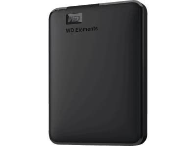 WD Elements™ Festplatte, 4 TB HDD, 2,5 Zoll, extern, Schwarz von WD