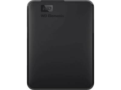 WD Elements™ Portable Festplatte, 1 TB HDD, 2,5 Zoll, extern, Schwarz von WD