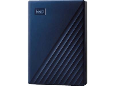 WD My Passport for Mac Festplatte, 4 TB HDD, 2,5 Zoll, extern, Blau von WD