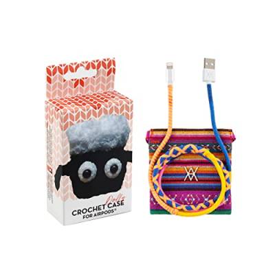 Set Airpod Crochet Dolly + USB-Datenkabel, Lachs von WONDEE