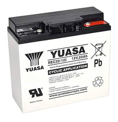 Blei Akku 12V 22Ah AGM Batterie ersetzt 17Ah 18Ah 19Ah 23Ah Zyklentyp AGM -Deep Cycle VRLA Schraubanschluss M5 von WSB