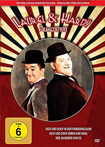 Laurel & Hardy Filmedition 1 [3 DVDs] von WVG Medien GmbH