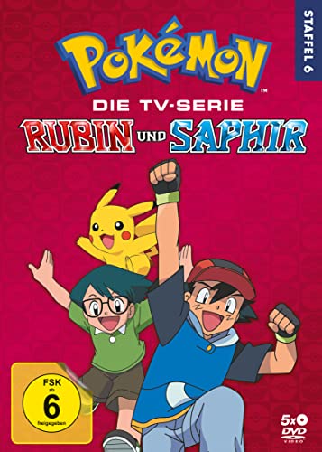 Pokémon - Die TV-Serie: Rubin und Saphir - Staffel 6 [5 DVDs] von WVG Medien GmbH