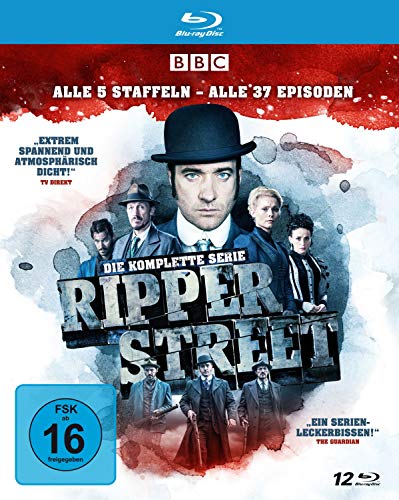 Ripper Street - Die komplette Serie - Alle 5 Staffeln - Alle 37 Episoden [Blu-ray] von WVG Medien GmbH